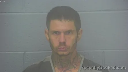Mugshot of Raymond Combs booked in Greene County, Missouri on July 30, 2026