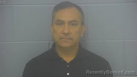 Mugshot of Ruben Cano Villela booked in Greene County, Missouri on September 30, 2026
