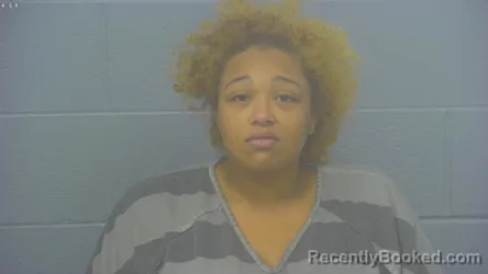 Mugshot of Raquel Ann Jasmine Dunn booked in Greene County, Missouri on October 13, 2026