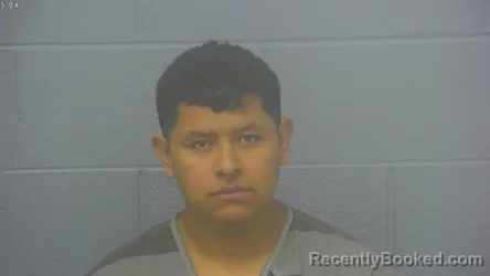 Mugshot of REGINO MOISES DIAZ-PEREZ booked in Greene County, Missouri on March 7, 2026