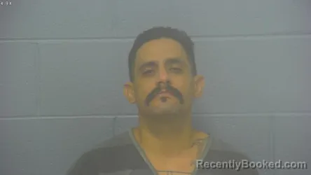 Mugshot of Richard Franco booked in Greene County, Missouri on August 7, 2026
