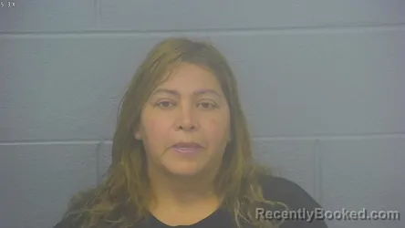 Mugshot of ROSA VIDALIA FRANCO-URUENA booked in Greene County, Missouri on April 24, 2026