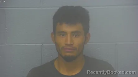 Mugshot of Rony Alexander Garcia-Lopez booked in Greene County, Missouri on September 24, 2026