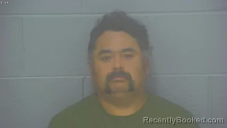 Mugshot of Raul Garcia Mora booked in Greene County, Missouri on July 28, 2026