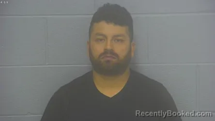 Mugshot of Roger Villatoro Humberto Hidalgo booked in Greene County, Missouri on September 23, 2026