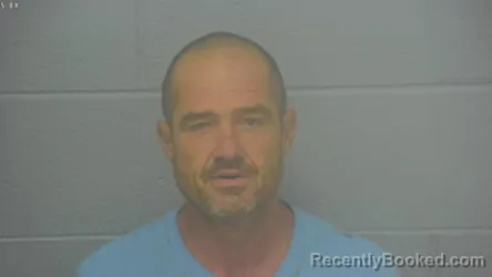 Mugshot of Rex Eugene Kirkpatrick booked in Greene County, Missouri on August 14, 2026