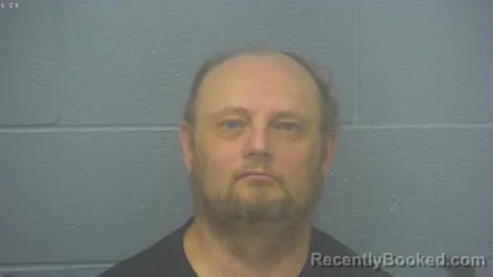 Mugshot of Robert William Luethje booked in Greene County, Missouri on August 18, 2026