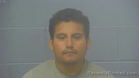 Mugshot of RIGOBERTO PEREZ PEREZ booked in Greene County, Missouri on July 15, 2026