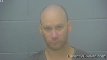 Mugshot of Russell Dean Raudman booked in Greene County, Missouri on August 6, 2026