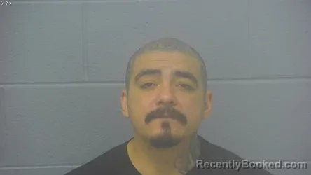 Mugshot of Roy Rodriguez booked in Greene County, Missouri on October 13, 2026