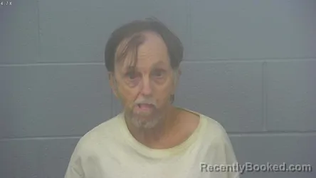 Mugshot of Richard Dean Thomas booked in Greene County, Missouri on October 17, 2026