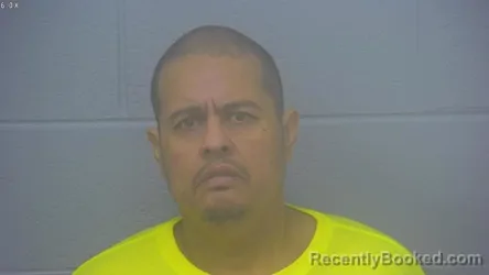 Mugshot of Rudolfo Joseph Villareal booked in Greene County, Missouri on September 19, 2026