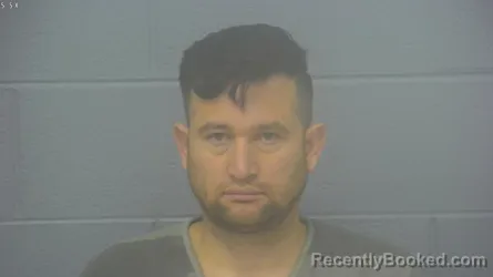 Mugshot of SANTIAGO ALONSO AGUIAR-ZABALA booked in Greene County, Missouri on April 30, 2026