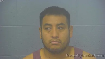 Mugshot of Salomon Alvarez Ignacio booked in Greene County, Missouri on August 7, 2026