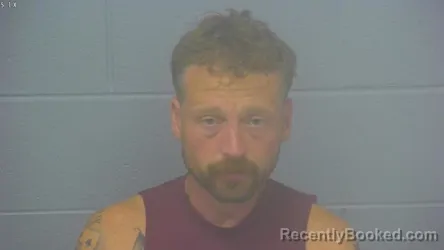 Mugshot of Steven Nathaniel Bigley booked in Greene County, Missouri on August 7, 2026