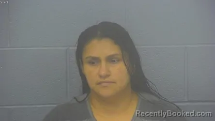 Mugshot of Silvia Judith Cruz Ladino Se Sarmiento booked in Greene County, Missouri on August 7, 2026