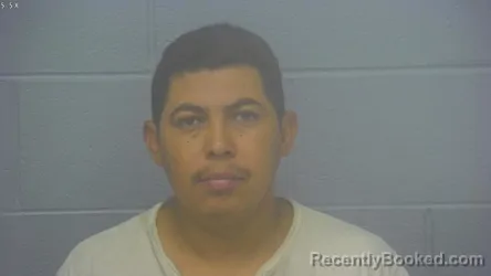 Mugshot of Sergio Mauricio Canas Sosa booked in Greene County, Missouri on August 16, 2026