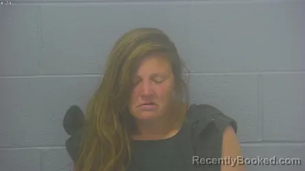 Mugshot of SHELAINA MARIE EVANS booked in Greene County, Missouri on March 16, 2026