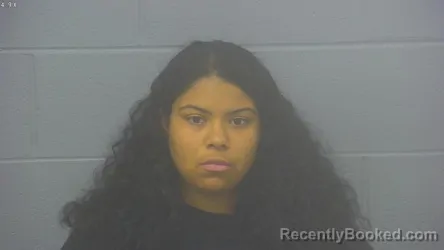 Mugshot of SOLLICIA MONET GUTIERREZ booked in Greene County, Missouri on April 23, 2026