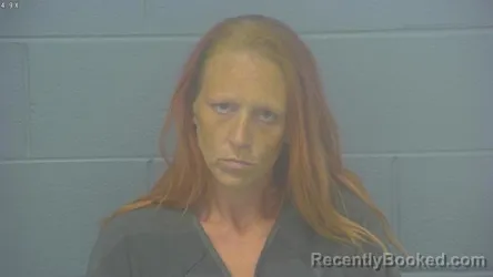 Mugshot of Sarah Jane Gibson booked in Greene County, Missouri on August 12, 2026