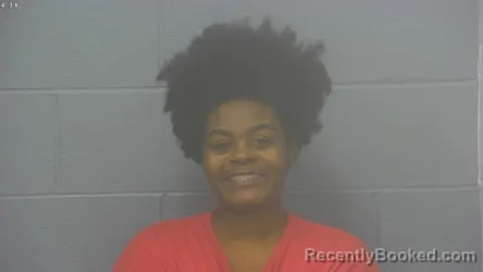 Mugshot of Sharifa Nicole Henderson booked in Greene County, Missouri on October 6, 2026