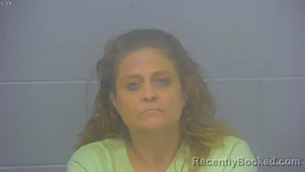 Mugshot of Stephanie Ann Hannah booked in Greene County, Missouri on August 21, 2026