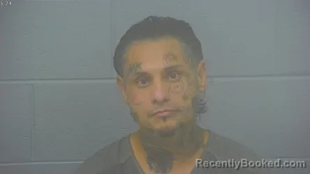 Mugshot of Steven Eli Hernandez-Martinez booked in Greene County, Missouri on August 6, 2026