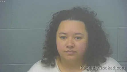 Mugshot of Stephanie Michelle Johnson booked in Greene County, Missouri on October 20, 2026
