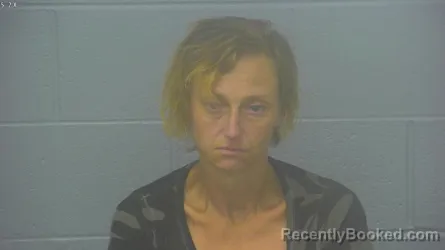 Mugshot of Sara Marie Jenkins booked in Greene County, Missouri on October 14, 2026