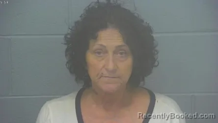 Mugshot of Shelly Dawn Kenjalo booked in Greene County, Missouri on July 28, 2026