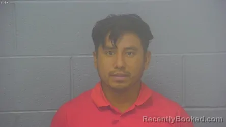 Mugshot of Salomon Morales Gonzalez booked in Greene County, Missouri on July 30, 2026