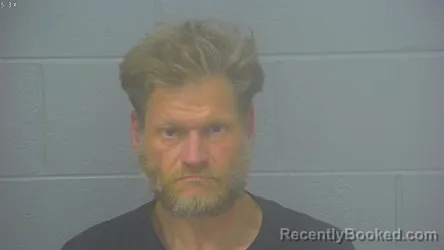 Mugshot of SHANE MICHAEL SILVEY booked in Greene County, Missouri on May 11, 2026