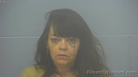 Mugshot of SHELLY NICOLE STRICKLAND booked in Greene County, Missouri on April 30, 2026