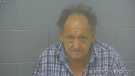 Mugshot of Steve Lane Thompson booked in Greene County, Missouri on August 18, 2026