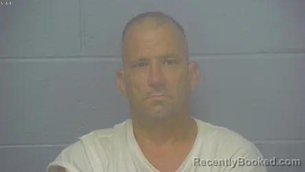 Mugshot of Stephen Gene Wachholtz booked in Greene County, Missouri on August 21, 2026