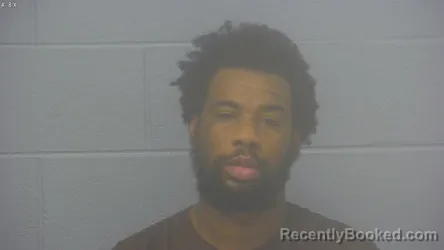 Mugshot of Travion James Andrea Davis booked in Greene County, Missouri on October 8, 2026