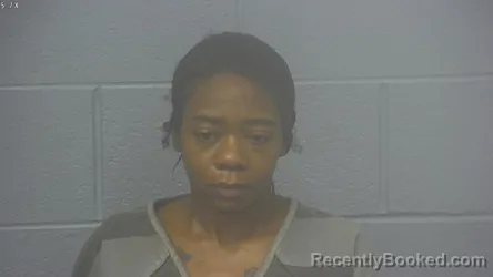 Mugshot of TEYIARRA LANAE DOUGLAS booked in Greene County, Missouri on April 28, 2026