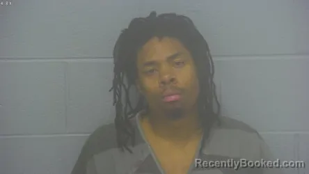 Mugshot of TORION ANTONIO FRANKLIN booked in Greene County, Missouri on July 26, 2026
