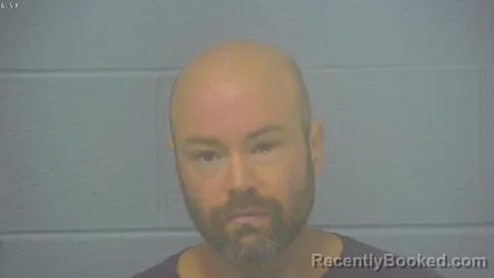 Mugshot of Travis Harding Hewett booked in Greene County, Missouri on September 27, 2026
