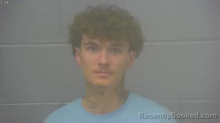 Mugshot of Tristen David Moore booked in Greene County, Missouri on August 26, 2026