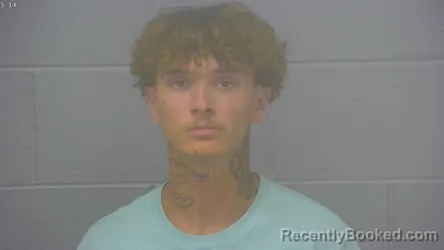 Mugshot of Tristen David Moore booked in Greene County, Missouri on September 20, 2026