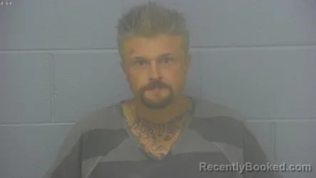Mugshot of Travis Darroll Peacor booked in Greene County, Missouri on October 9, 2026