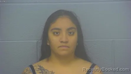 Mugshot of TANIA BEATRIZ SANCHEZ SOLORZANO booked in Greene County, Missouri on March 14, 2026