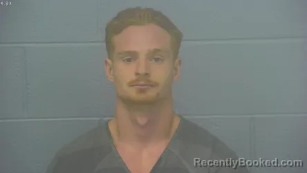 Mugshot of Trent Jaiden Thompson booked in Greene County, Missouri on October 17, 2026
