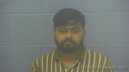 Mugshot of URVESH SHAILESHBHAI PATEL booked in Greene County, Missouri on April 2, 2026