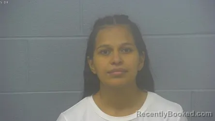 Mugshot of Urania Fernanda Quintero Gonzalez booked in Greene County, Missouri on August 25, 2026