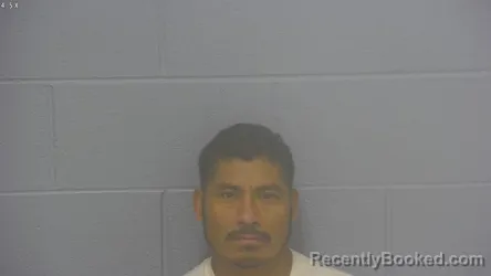 Mugshot of Ubaldo Ramirez Garcia booked in Greene County, Missouri on September 24, 2026
