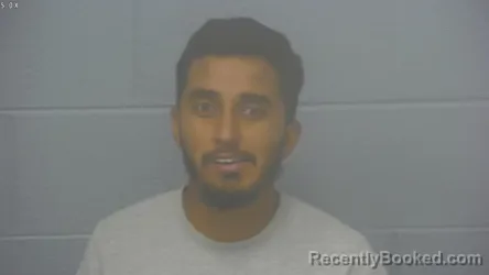 Mugshot of Ulises Silva Mata booked in Greene County, Missouri on August 3, 2026