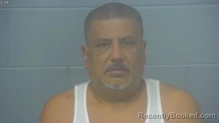 Mugshot of Vizael Molina Cruz booked in Greene County, Missouri on September 26, 2026