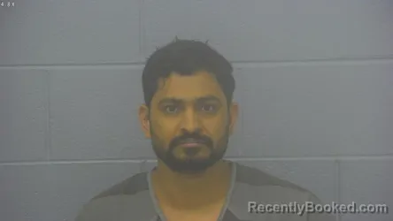 Mugshot of VIPULKUMAR SATISHBHAI PATEL booked in Greene County, Missouri on May 14, 2026